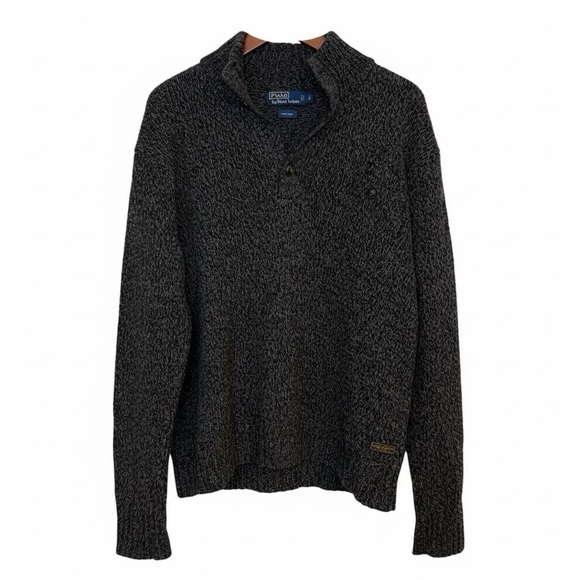 Ralph Lauren Other - Host Pick Vintage Polo Ralph Lauren Men's Wool 1/4 Button Sweater - 90s Classic!